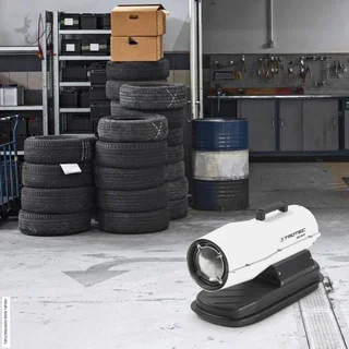 Chauffage fioul IDE 20 D TROTEC - Canon à air chaud 20kW professionnel