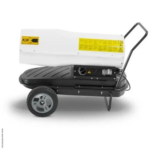 Chauffage fioul IDE 30 D - Canon air chaud Trotec 30kW professionnel sur roulettes