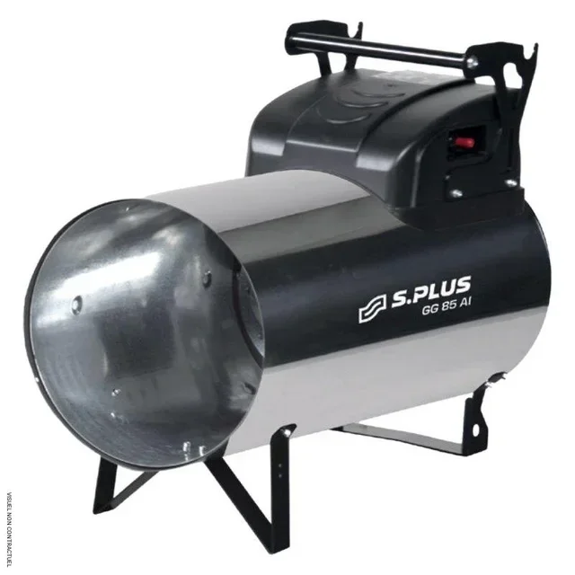 Chauffage gaz GG 85 AI SPLUS air pulsé inox 100%