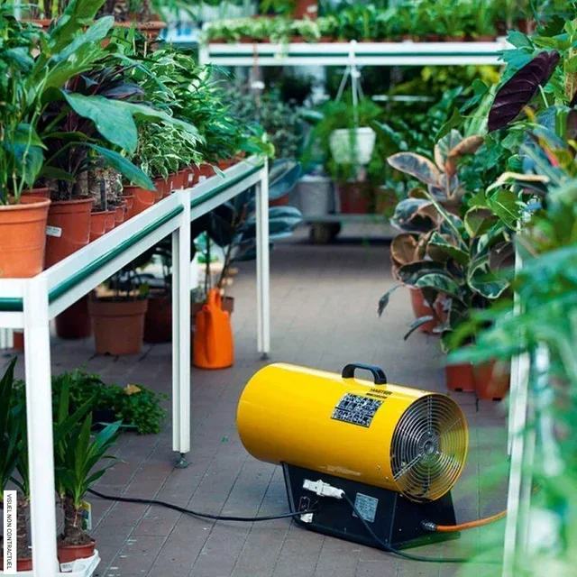 Riscaldatore a gas mobile BLP73 ET Sovelor-Dantherm accensione automatica 73kW