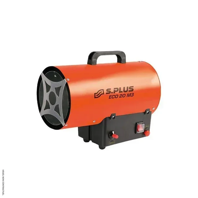 Chauffage gaz portable ECO 20 M3 SPLUS - air pulsé propane professionnel