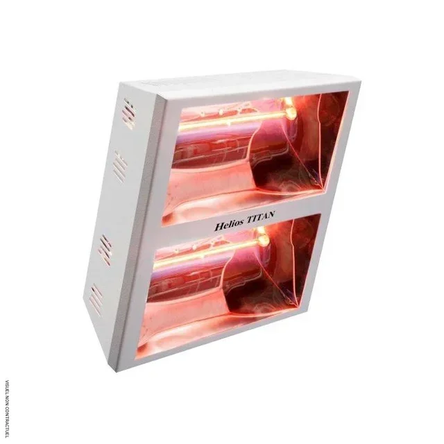 3000W Infrarotheizung HELIOS TITAN V2 Weiß - Star Progetti