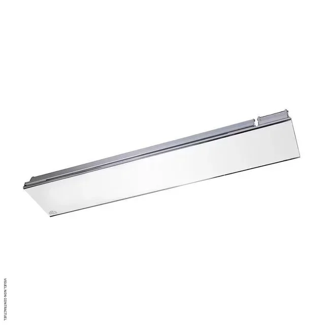 Aquecedor Infravermelho Branco Relax Glass 2,2kW FRICO IHRG22WS65 Terraço Exterior