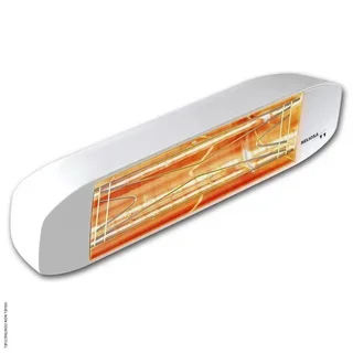 Calentador infrarrojo exterior HELIOSA 11 2000W blanco - Star Progetti