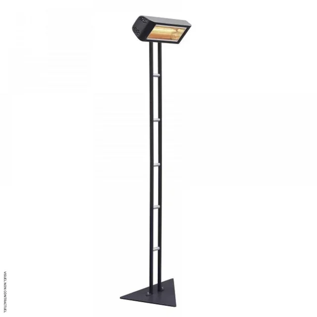 Chauffage infrarouge extérieur Heliosa 44 Fer Forgé 2000W sur pied - Star Progetti