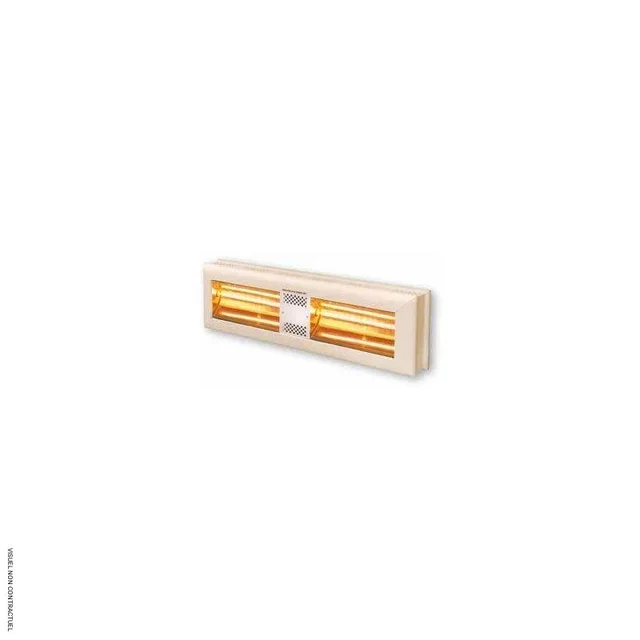 Chauffage infrarouge Helios Radian HP 6000W double horizontal Star Progetti