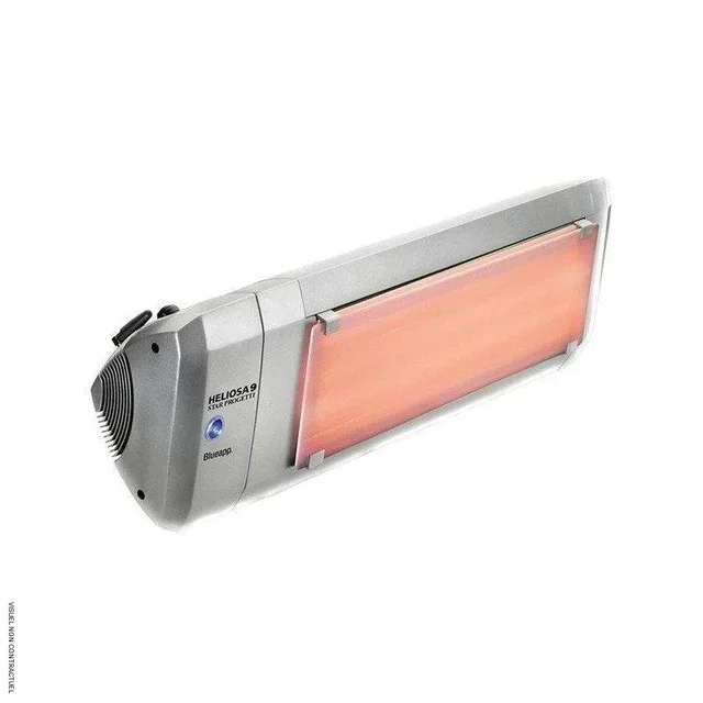 Chauffage infrarouge Heliosa 9.1 2000W IPX5 blanc Star Progetti extérieur