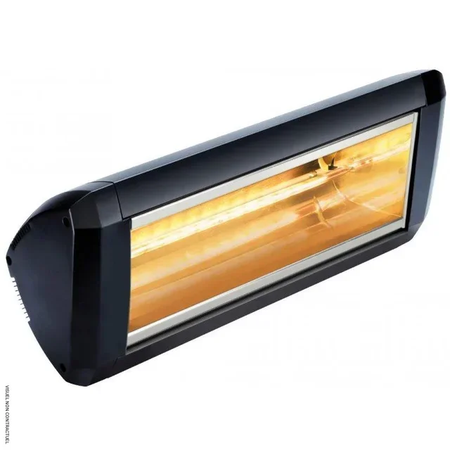 Heliosa 9 Infrarotheizung 2200W Außenbereich IPX5 - Amber Light schwarz