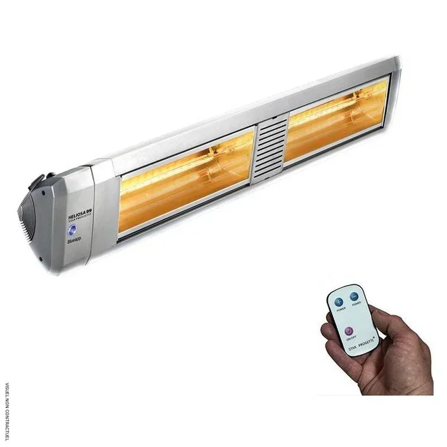 Calentador infrarrojo HELIOSA 99.2 Bluetooth Star Progetti terraza exterior