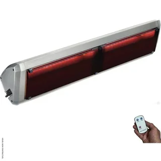 Estufa Infrarroja HELIOSA 99.3 1500W Cristal Blanco Whitescreen Star Progetti