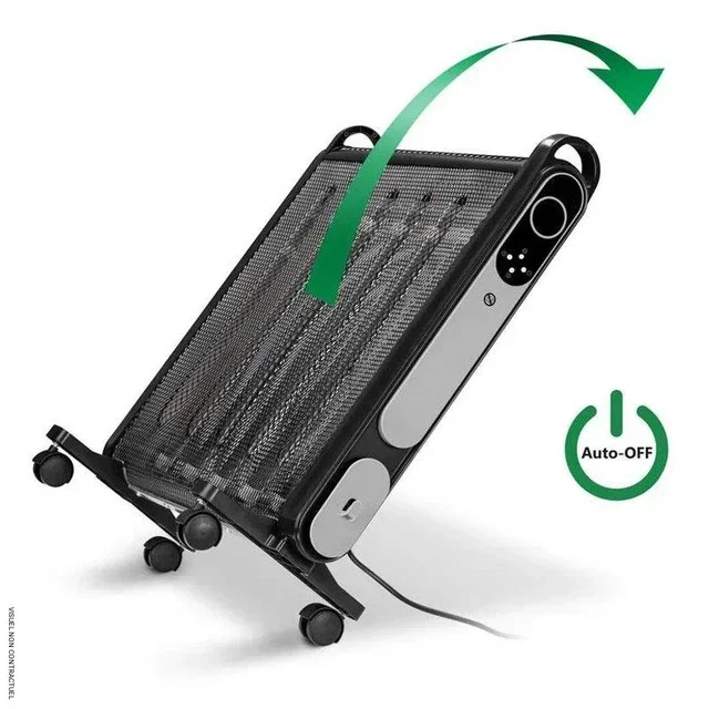 Aquecedor Infravermelho Portátil 2000W TCH 2050 E Trotec - Radiador Elétrico Silencioso com Timer 24h Termostato