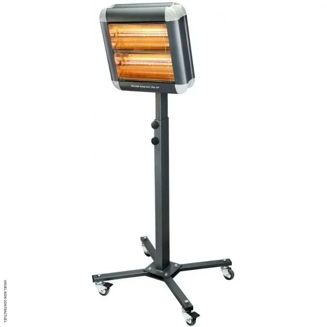 Chauffage infrarouge mobile Helios IRK 3000W sur pied terrasse Star Progetti