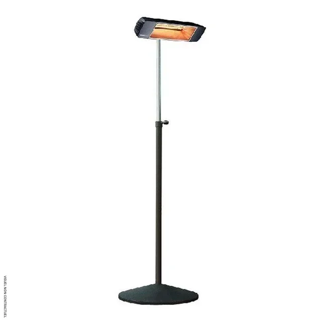 Chauffage infrarouge mobile VARMA 306 2000W IPX5 noir - Star Progetti