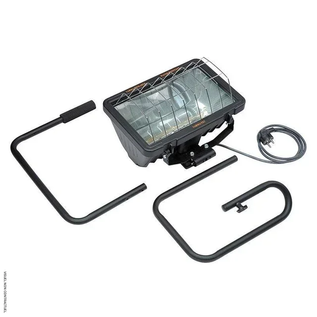 Aquecedor Infravermelho Portátil VARMA 1300W IP54 Interior Exterior Calefação Elétrica