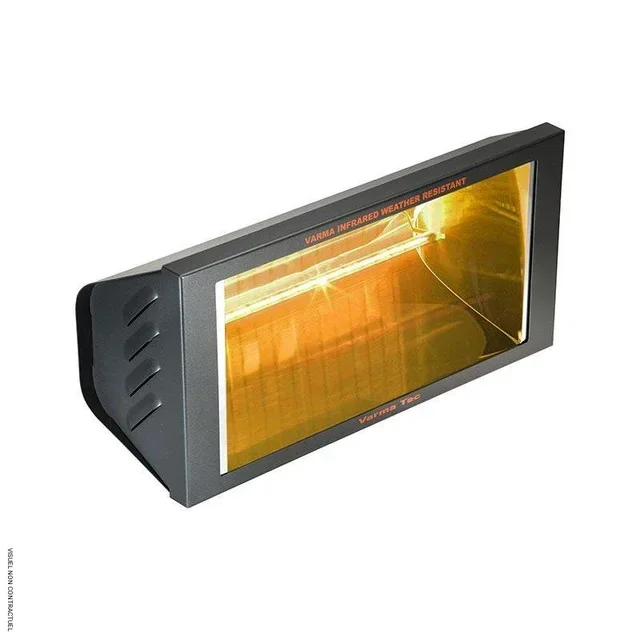 Aquecedor Infravermelho Parede Ferro Forjado VARMA WR65/20FM 2000W Exterior IPX5 Terraço