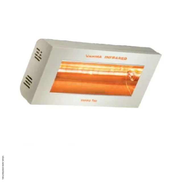 VARMA 400 15X5B Aquecedor Infravermelho Parede Teto 1500W 2000W Exterior IPX5 Aquecimento Terraço