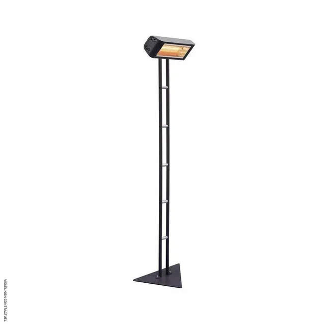 Chauffage infrarouge sur pied HELIOSA 992 - STAR PROGETTI design fer forgé terrasse