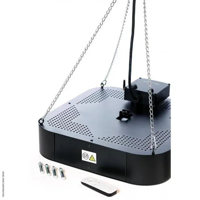 Calefactor infrarrojo terraza MODERN 2kW VELTRON aluminio con mando a distancia