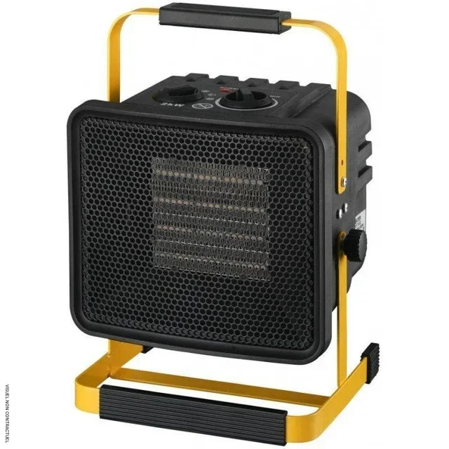 Chauffage mobile électrique 2kW AME02 MobilPro Axelair ventilateur hélicoïde 20-40m²