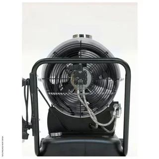 Chauffage mobile fioul IDE 50 Trotec sur chariot - air chaud indirect