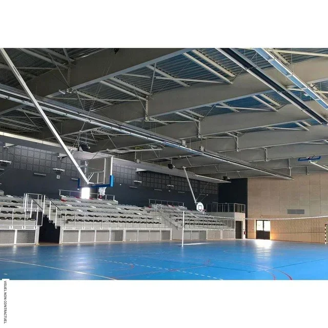 Chauffage radiant gaz naturel 27 kW RBT 27 S SPLUS suspendu – tube infrarouge industriel