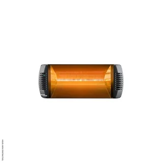 2000W Infrarot-Heizstrahler HELIOSA HD Schwarz Schwenkbar Fernbedienung Terrasse