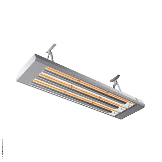 Riscaldatore radiante a infrarossi 4500W FRICO IR cassetta industriale soffitto alto
