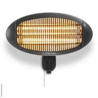 Chauffage radiant infrarouge Trotec IR 2000 S 2000W IP34 extérieur terrasse