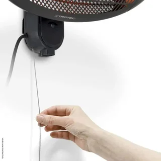 Chauffage radiant infrarouge Trotec IR 2000 S 2000W IP34 extérieur terrasse