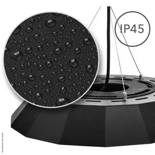 TROTEC IR 2010 SC 2000W Infrarot-Heizstrahler Deckenmontage Außen Terrassenheizer mit LED Fernbedienung IP45