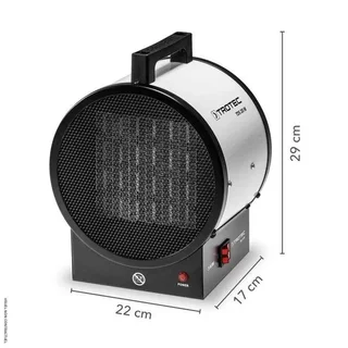 Chauffage soufflant céramique 3 kW TDS 20 M TROTEC - chauffage électrique portable PTC silencieux