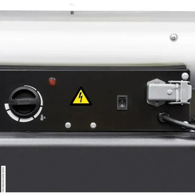 Chauffage soufflant fioul mobile IDE 20 TROTEC sur roues - atelier chantier