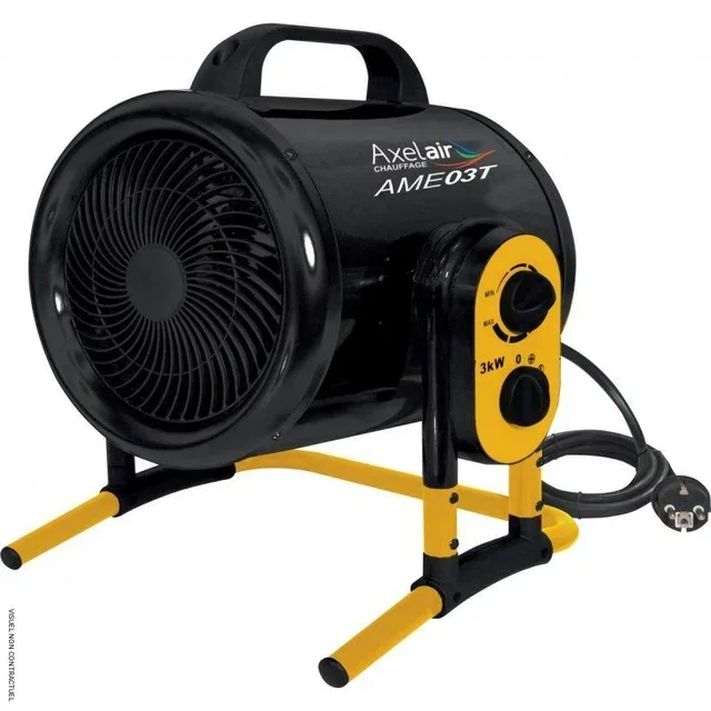 Chauffage soufflant mobile 3kW AME03T AXELAIR électrique turbo