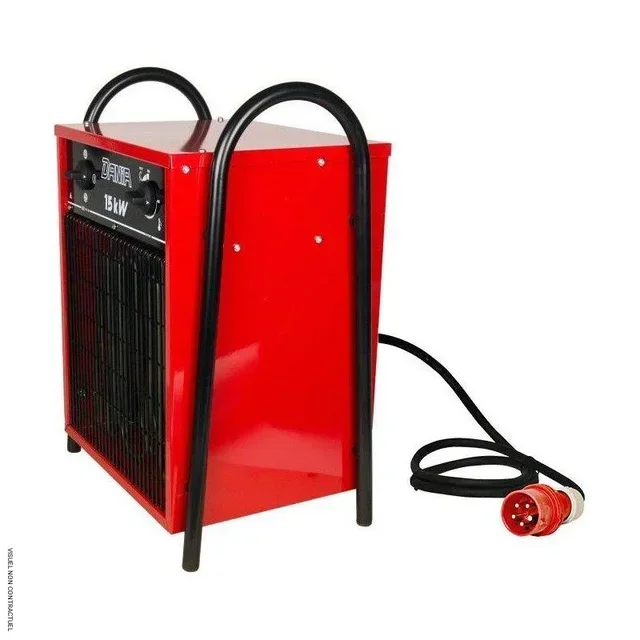 Chauffage soufflant mobile DANIA 15 kW triphasé 1340 m³/h Inelco