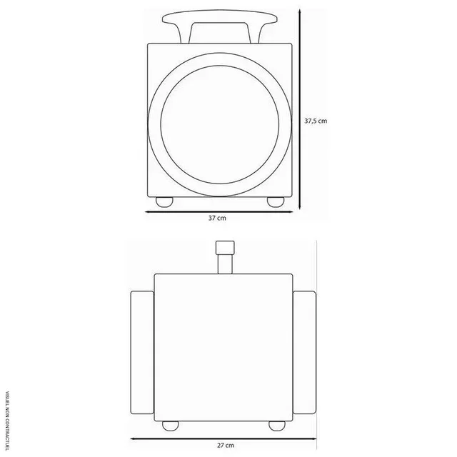 Chauffage soufflant mobile ELP 4 - 3,3kW SPLUS - chauffage électrique portable professionnel