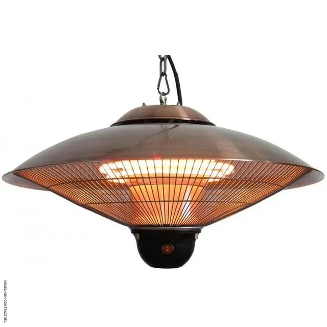 Chauffage suspendu terrasse UFO Copper 2,1kW LED VELTRON