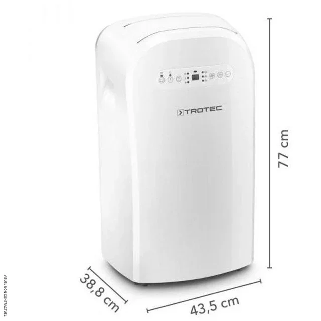 Climatiseur mobile TROTEC PAC 3500 3500W 45m² R290