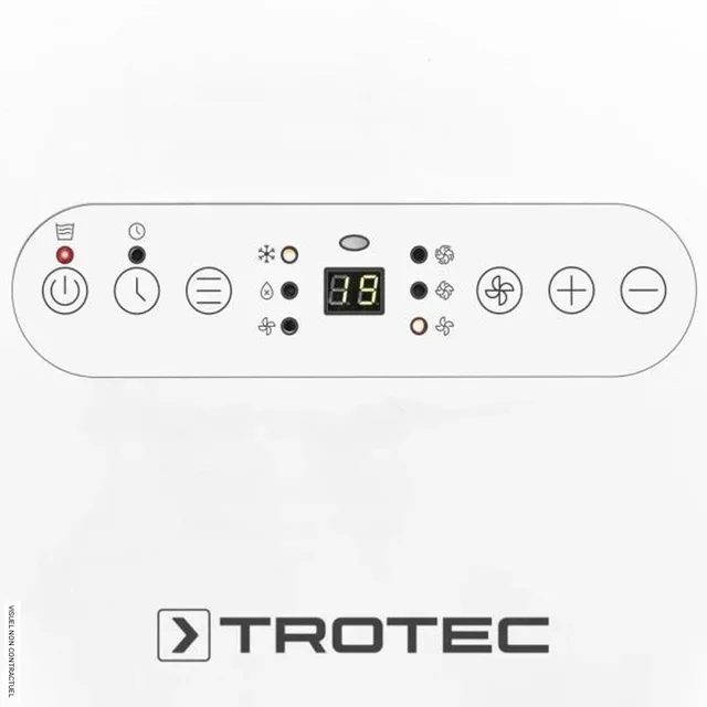 Climatiseur mobile TROTEC PAC 3500 3500W 45m² R290