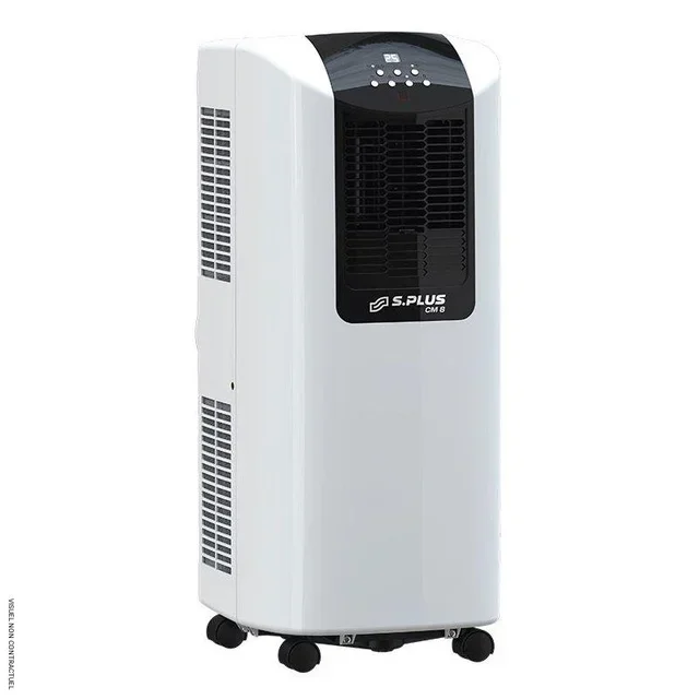 Climatiseur mobile CM 8 SPLUS R290 60m² professionnel avec télécommande et roulettes