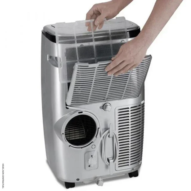 Portable Air Conditioner TROTEC PAC 3810 S 3.8kW Silver Gray 50m²