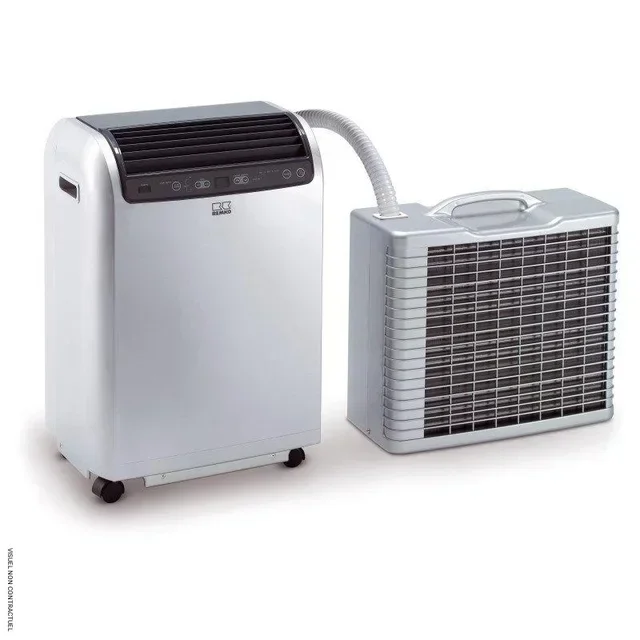 Climatiseur mobile split REMKO RKL 495 DC S-LINE 4,3kW 60m² R32 Inverter silencieux