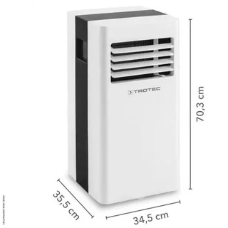 Climatiseur mobile Trotec PAC 2100 X 7000 BTU 26 m² 3 en 1