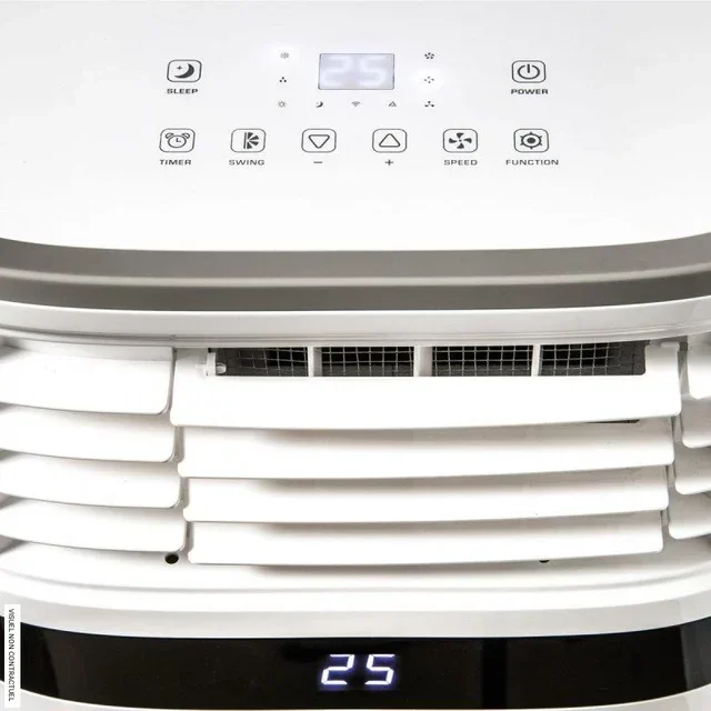 Climatiseur mobile PALERMO 18K 5,3kW 53m² WOOD'S haute performance