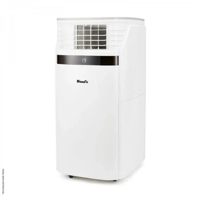 Climatiseur mobile WOOD'S PALERMO 22K 6,5kW 65m² déshumidificateur 120L/jour