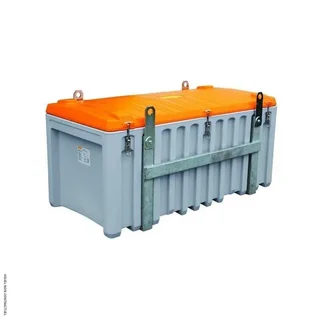 Coffre chantier 750L grutable CEMBOX polyéthylène vrac CEMO