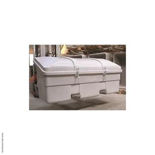 CEMO 750L Polyethylen Grau Nutzfahrzeug Baustelle Aufbewahrungsbox