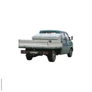 CEMO 750L Polyethylen Grau Nutzfahrzeug Baustelle Aufbewahrungsbox