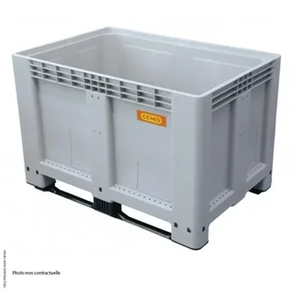 Contentor Logístico CEMO 525L sem Tampa para Sólidos a Granel