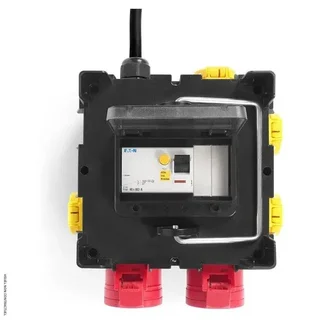 Quadro elétrico de obra móvel PV16 2xCEE 4xPC Sovelor IP44 empilhável