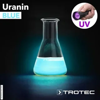 Colorant fluorescent Uranin Blue 1L - Traçage fuite UV invisible Trotec